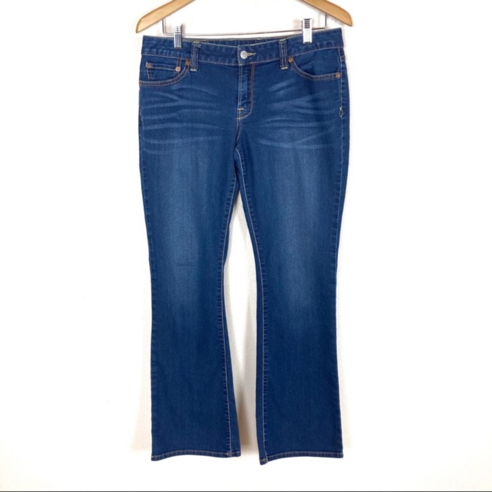 Lucky Brand Lola Boot Cut Jeans Dark Wash Women's Sz 10